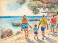Experience unforgettable family moments in the colorful coves of Calas de Mallorca.