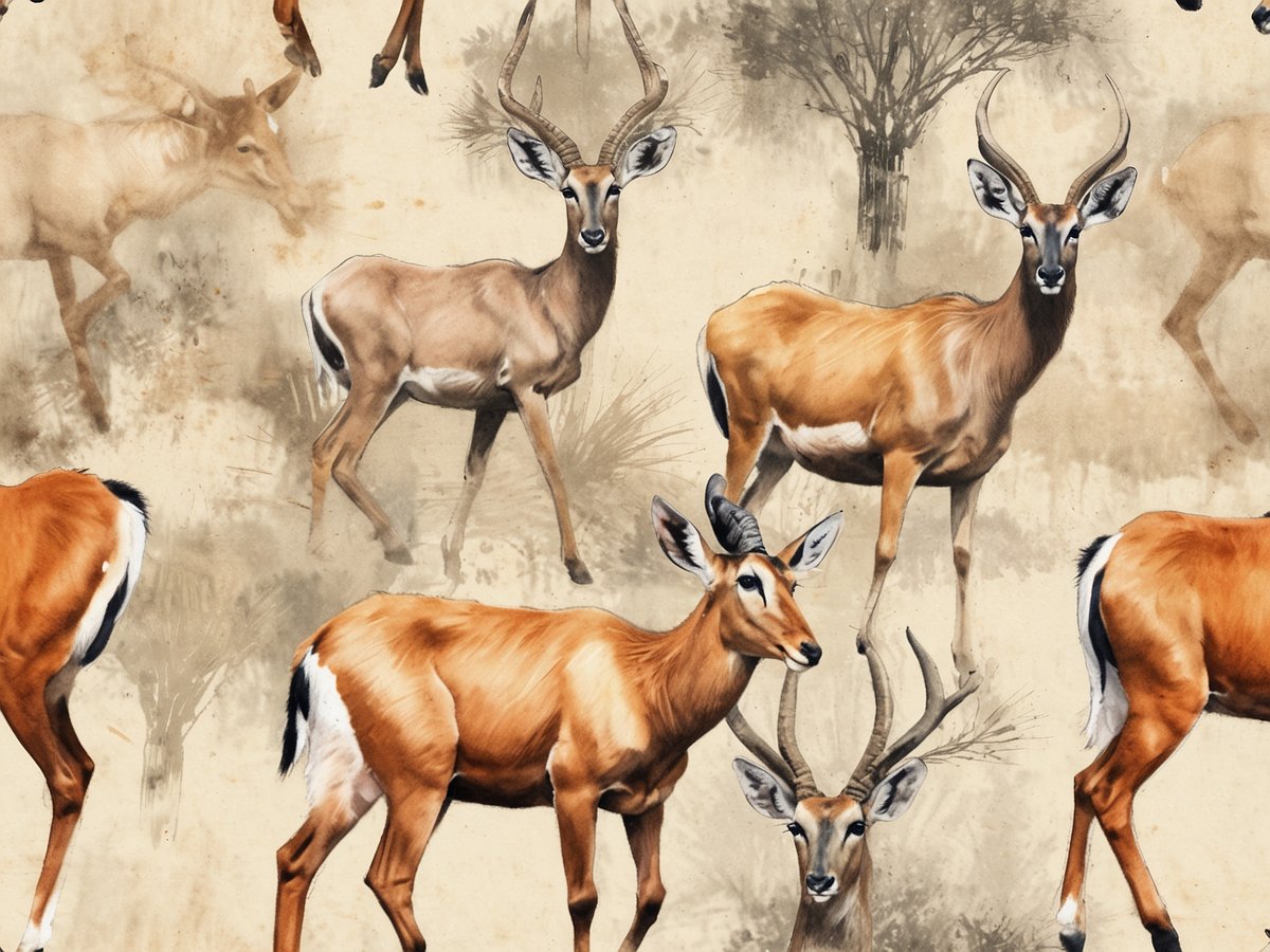 Antelope species South Africa: The diversity of the fauna