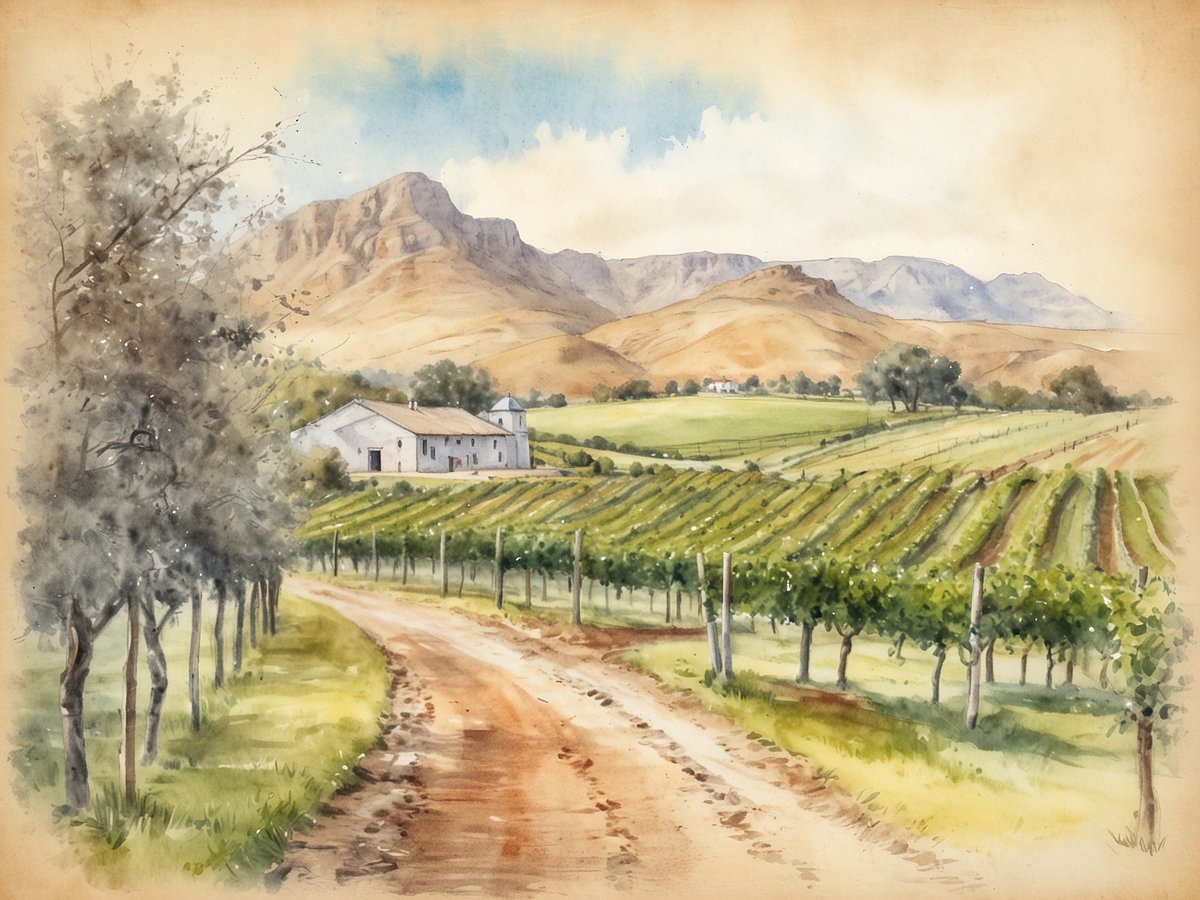 Vineyard South Africa Stellenbosch: Winemaking in Idyllic Surroundings