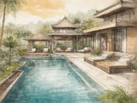A luxurious hideaway amidst the tropical nature of Bali.