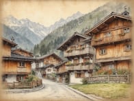 Discover the picturesque beauty of Alpbach: A traditional Tyrolean village to fall in love with.
