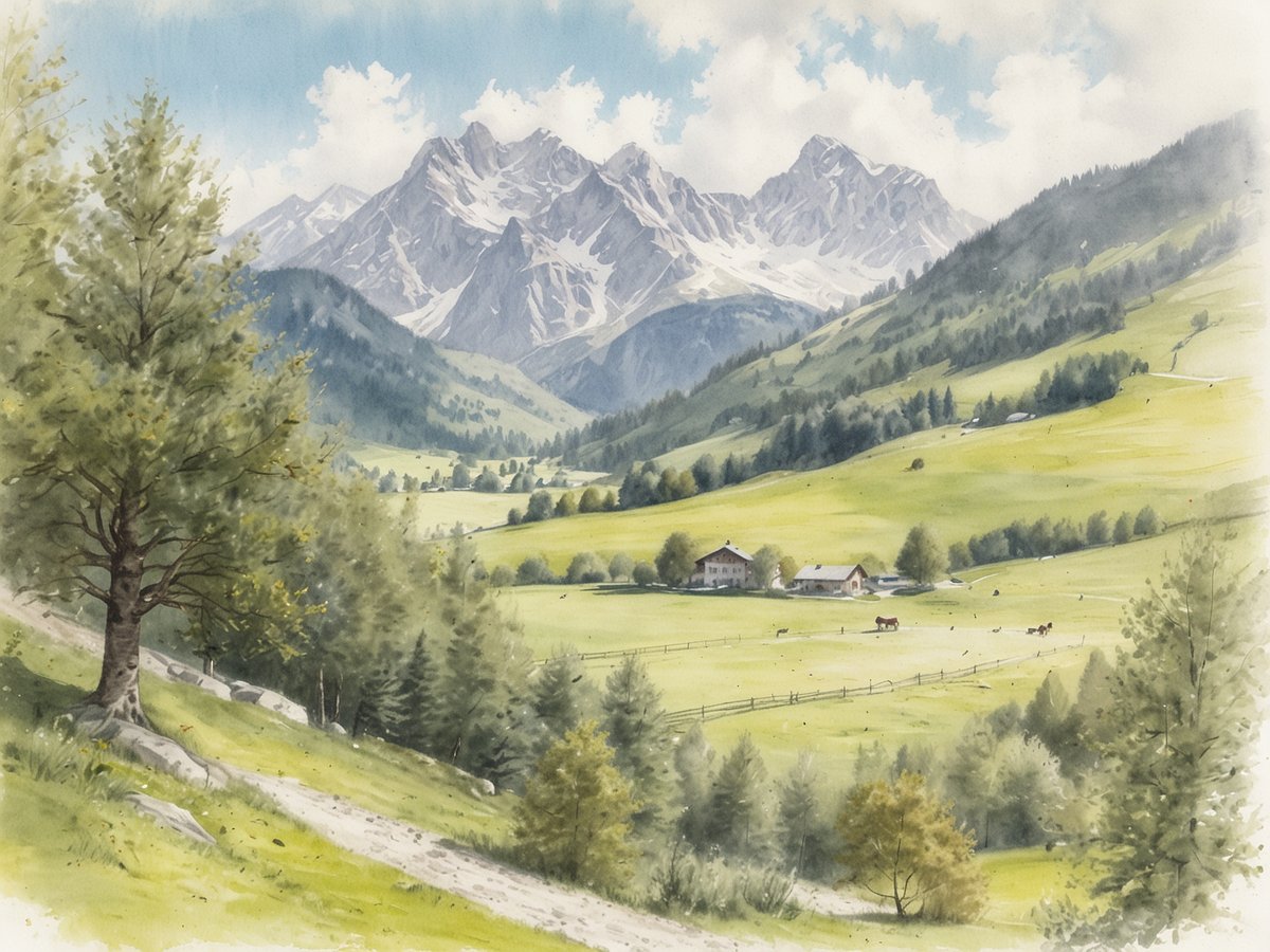Maria Alm: Idyllic tranquility and impressive mountain scenery