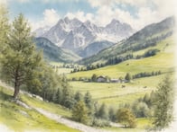 An ode to the beauty of the Salzburg mountains: Maria Alm - where idyll and alpine panorama become one.