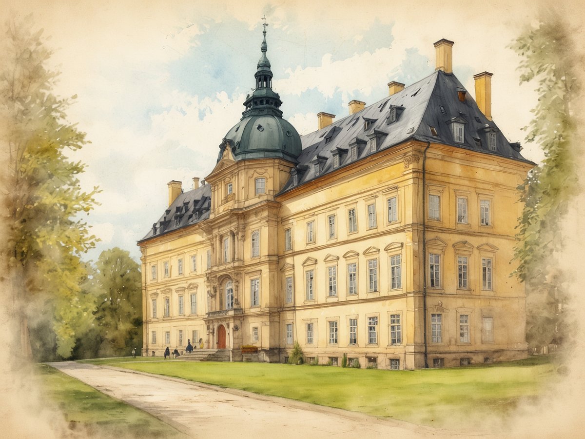 Castle and Park in Weimar: Historical Splendor and Picturesque Gardens