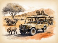 Experience the fascinating wildlife of Africa up close in the largest safari park in Europe.