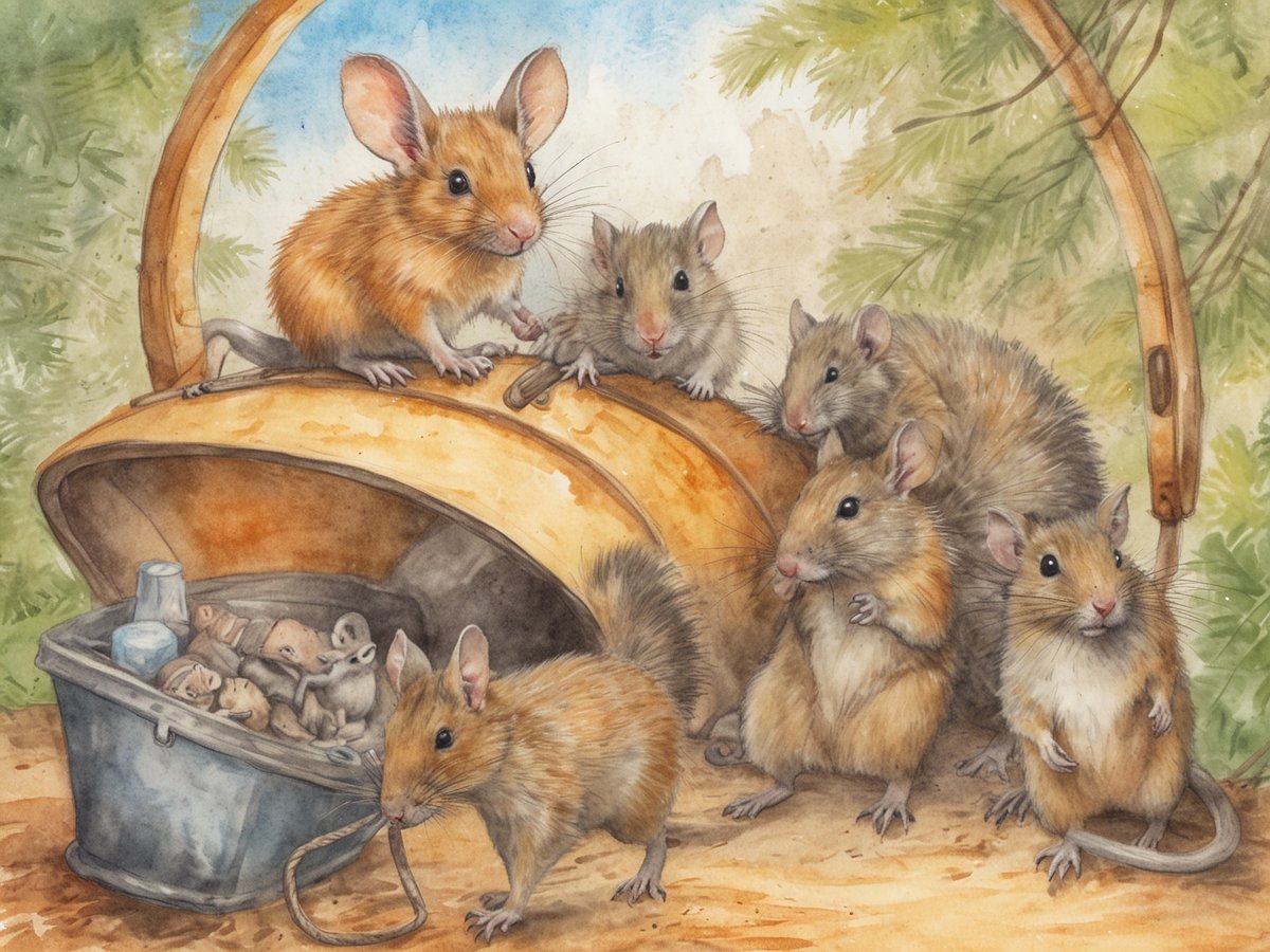 Vacation with Rats: Adventure Trip with Intelligent Rodents