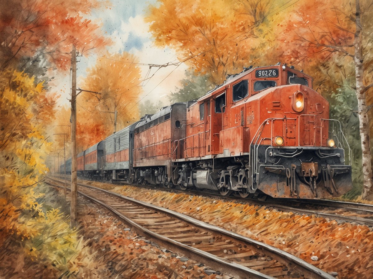 Autumn city trips by train – Sustainable travel