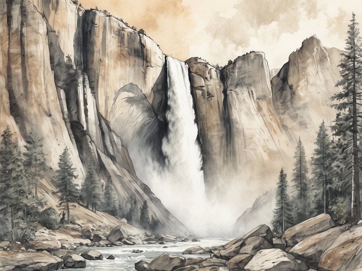 Yosemite National Park: Majestic waterfalls and spectacular rock landscapes