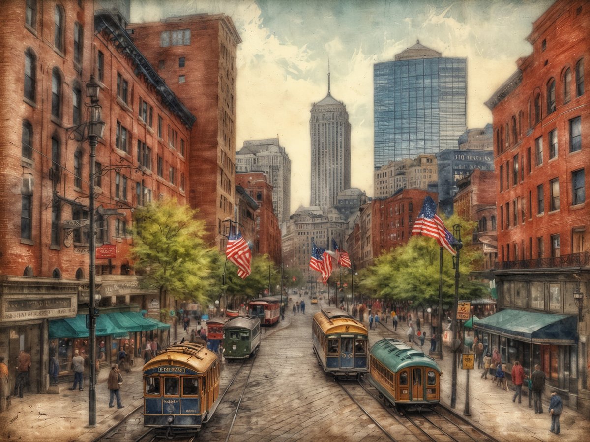 Boston: Historical landmarks and modern city life