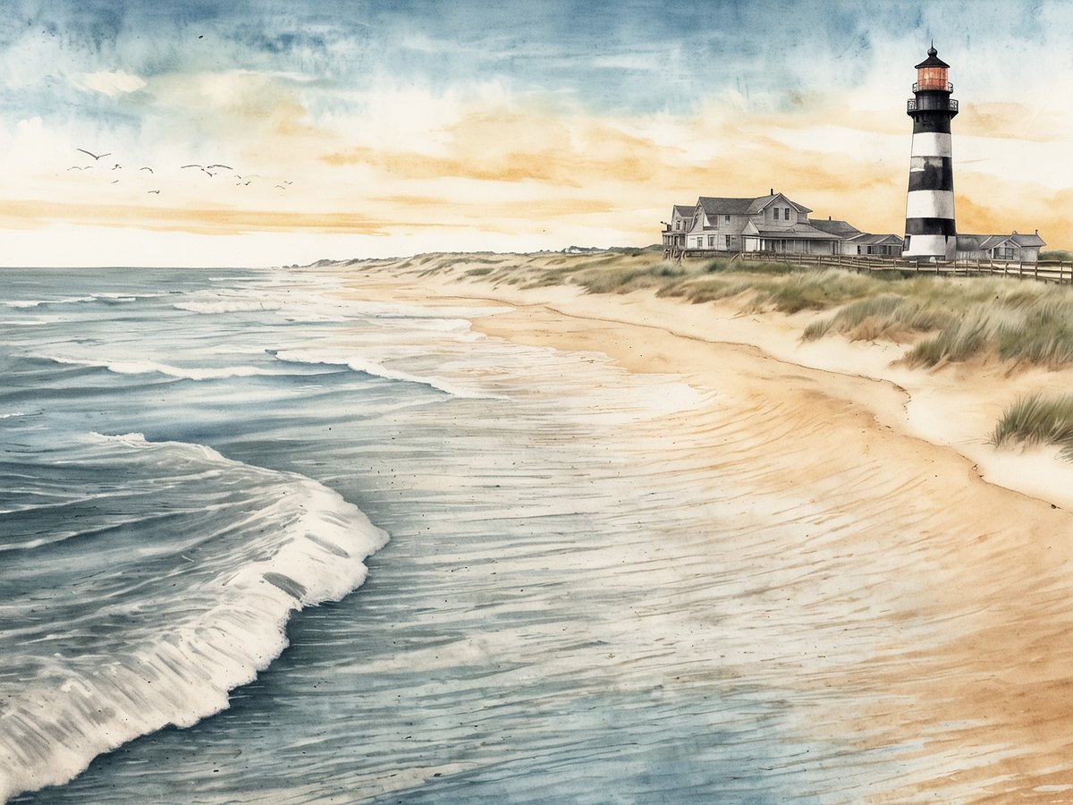 Outer Banks: Endless beaches and historic lighthouses