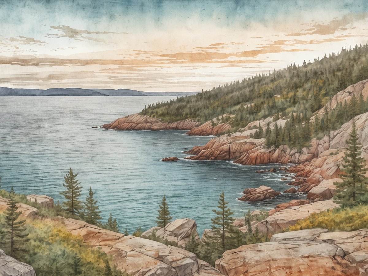 Acadia National Park: Coastal Landscapes and Majestic Mountains