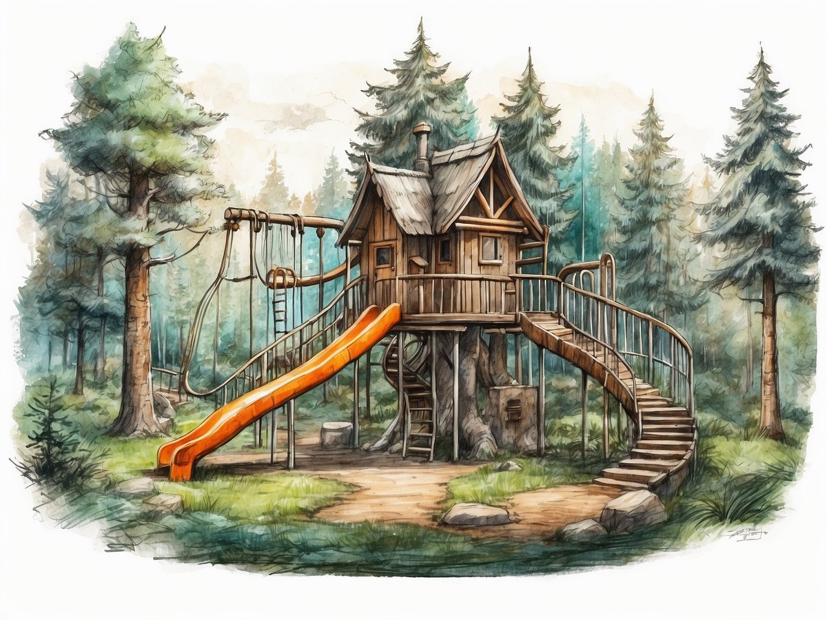 Forest playground Zwiesel
