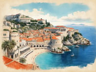 The Pearl of the Adriatic and its enchanting charm in the heart of Dalmatia.