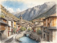In the footsteps of the past: Discover the historic churches and charming villages of Andorra.