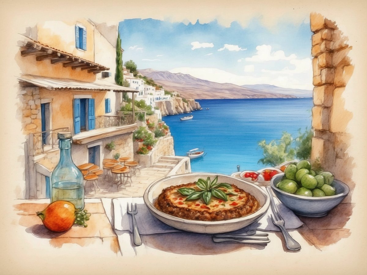 Culinary Journey Through Greece - From Moussaka to Ouzo