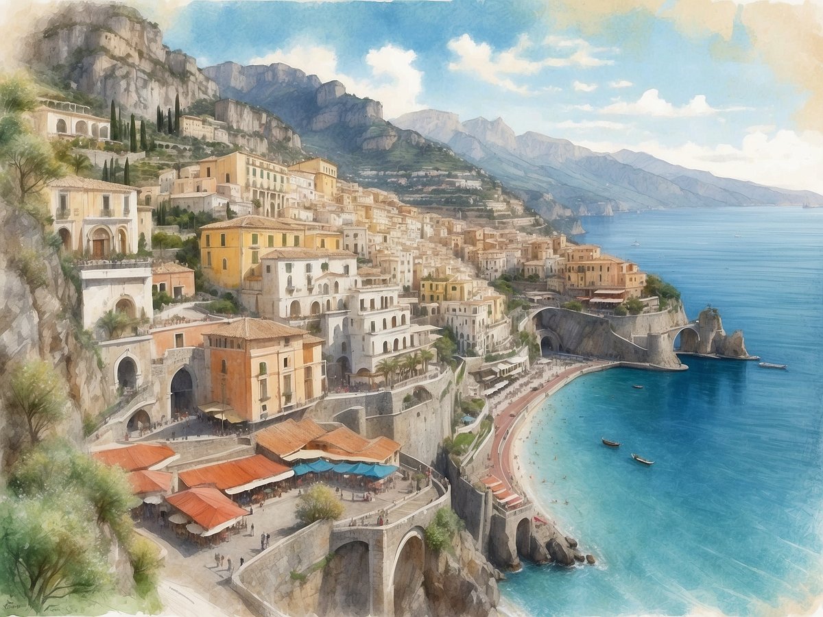 The Amalfi Coast - A Drive Along Italy