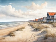 The dream of endless beaches and picturesque seaside resorts on the Dutch coast.